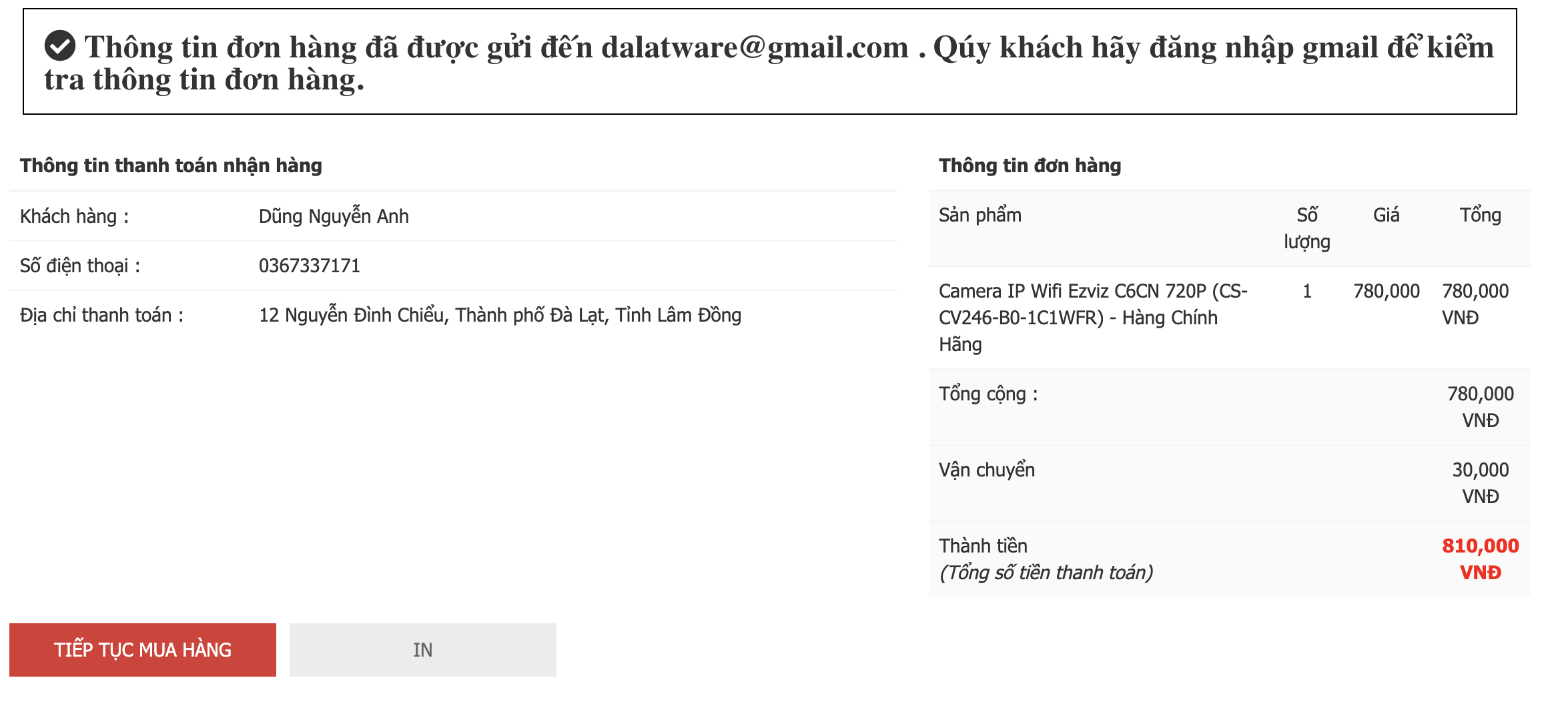 huong dan ket thuc dat hang