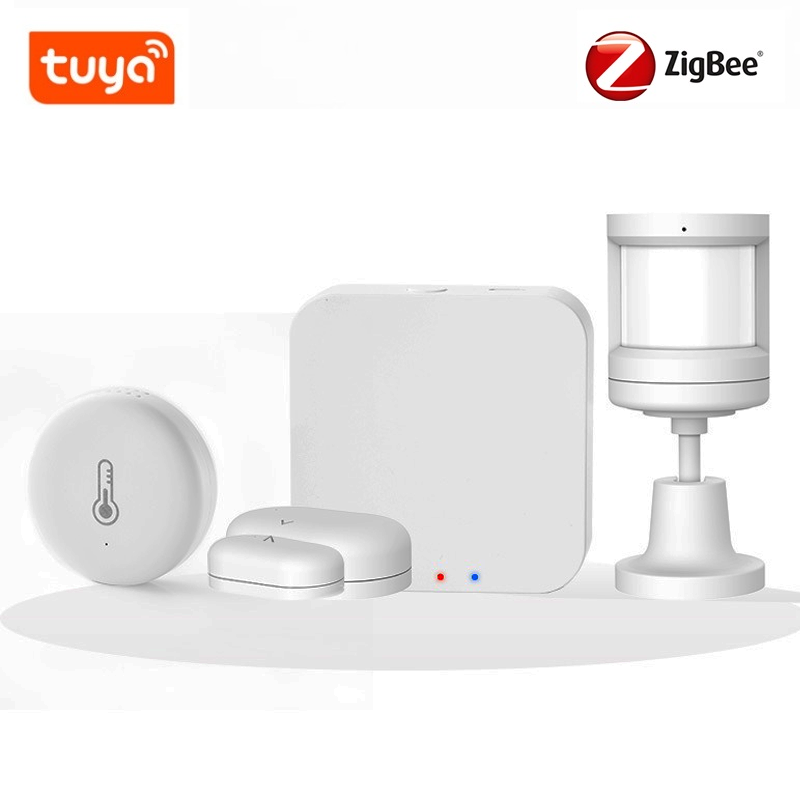 Bộ Kit Cảm Biến Nhà Thông Minh Zigbee Wifi Tuya ZHA2