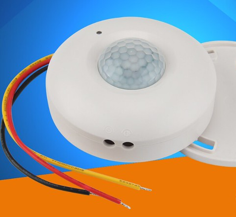 Công Tắc Bật Tắt Đèn Tự Động Hồng Ngoại Ốp Trần 12V PIR27-12