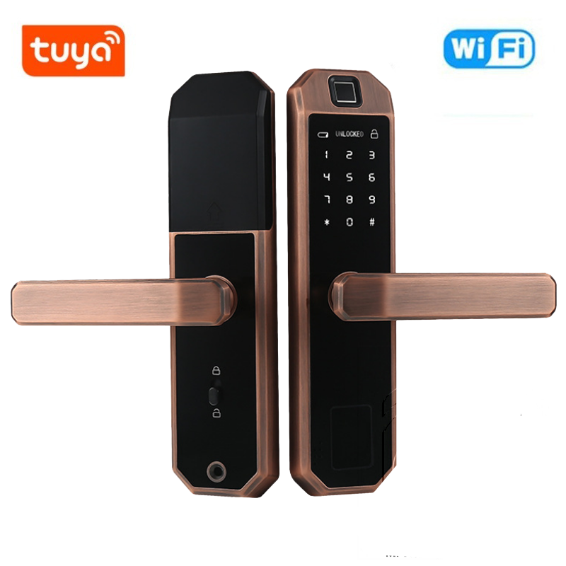 Khóa Cửa Thông Minh Wifi Điều Khiển Qua App Tuya SHP-DL7D