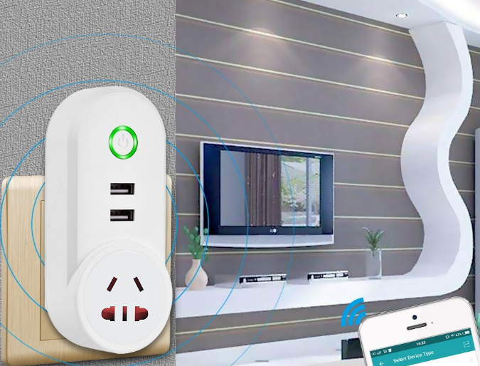 Ổ Cắm Thông Minh Zigbee 16A Có Sạc USB Tuya ZTC1