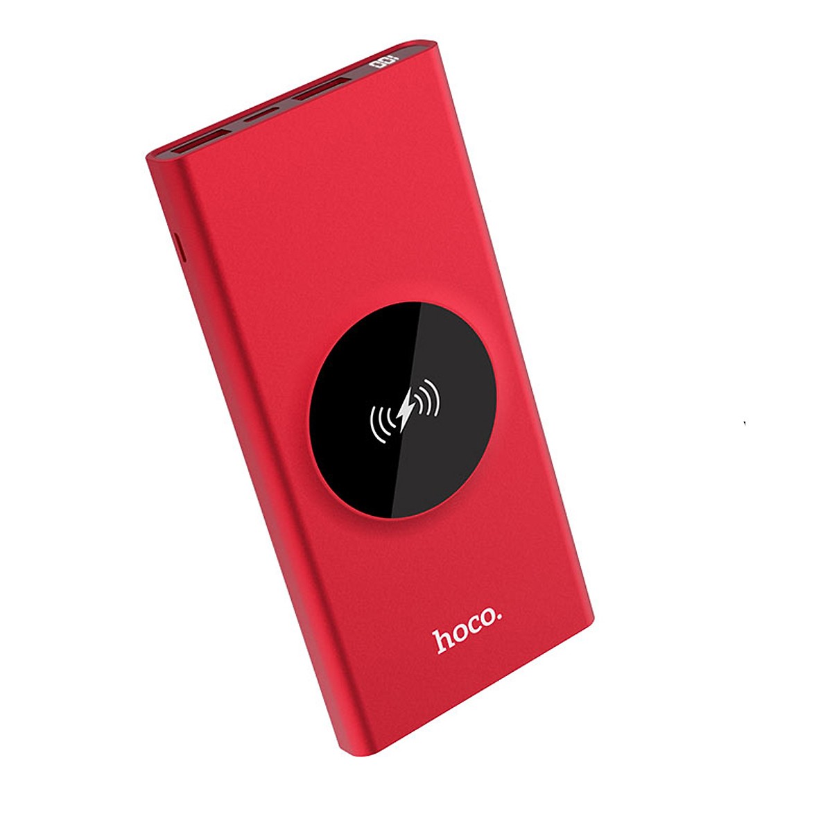 Pin Sạc Dự Phòng Hoco J37 10000mah Kiêm Sạc Không Dây- 2 Cổng USB Hỗ Trợ Sạc Nhanh 