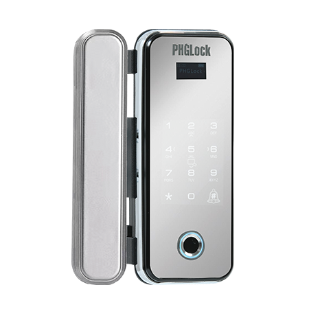 Khoá điện tử cửa kính vân tay PHGLock F3605